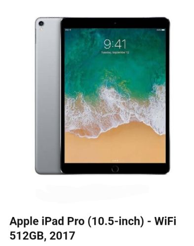 ipad pro 2017 512 gb