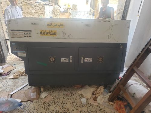 مكينه طباعه نقشات ليزر عرطه