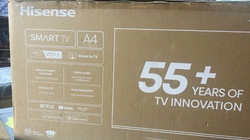 شاشة هايسنس 55 بوصة اسمارت 4K