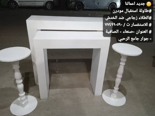 طاولات استقبال مع استندات للبيع
