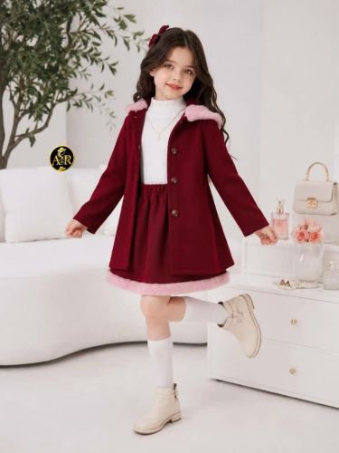 طقم بناتي راقي من4 ـ 7 سنين