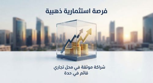 نبحث عن شريك او مساهم في مشروعنا